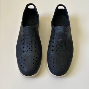Native Men’s Outdoor Slip-on Perforated lightweight Shoes| Black~10